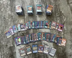 Yugioh 600+ Cards Bulk Lot Unsearched Mixed Sets Rarities 175+ Holographic Foils - Image 1