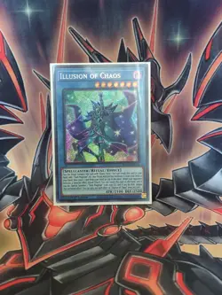 Yu-Gi-Oh! TCG Illusion of Chaos Battle of Chaos BACH-EN034 1st Edition Secret... - Image 1