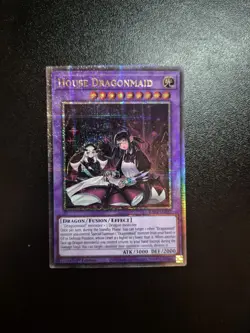 RA03-EN037 House Dragonmaid Alt Art - Quarter Century 25th 1st YuGiOh - Image 2