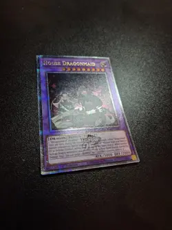 RA03-EN037 House Dragonmaid Alt Art - Quarter Century 25th 1st YuGiOh - Image 3
