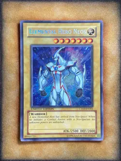 Yugioh Elemental Hero Neos CT03-EN001 Secret Rare Limited Edition NM - Image 1