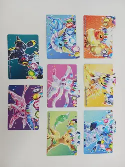 Pokemon Prismatic Evolutions Surprise Box Double Sided Card Dividers 8 Ct Set NM - Image 2