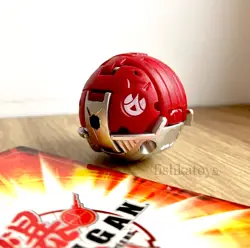 Bakugan Mechtanium Surge Wolfurio Pyrus 800-810G Metal Parts with CARD - Image 5