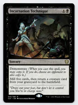 Incarnation Technique [041/081] C21 Rare Non-Foil [MTG Card English] - Image 1