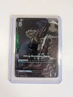 Gundam Card Game - Newtype Rising - Wing Gundam Zero - GD01-024 LR+ - Alt Art - Image 2