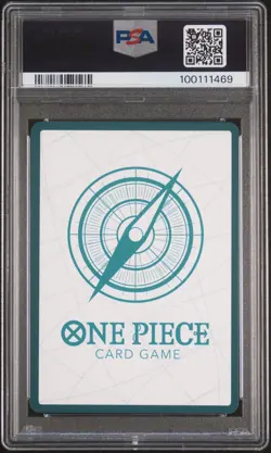 2023 ONE PIECE DOUBLE PACK VOLUME 2 DON!! CARD SILHOUETTE PSA 9 - Image 2