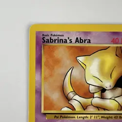 Vintage Sabrina's Pokemon Card Lot (4) - Abra Haunter Gastly Mr. Mime - WOTC Gym - Image 3