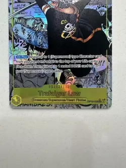 One Piece Card Game TCG Trafalgar Law OP10-119 Manga Alternative Art English NM - Image 3