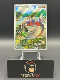 Koraidon 014 Sv: Scarlet & Violet etb Promo Cards Holo english - Image 1