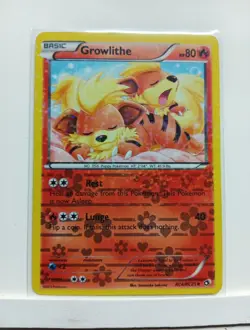 Growlithe RC4/RC25 Legendary Treasures: Radiant Collection Pokemon Card - Image 1