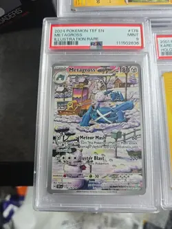 Metagross 178/162 PSA 9 Mint Temporal Forces Illustration Rare Pokemon Card - Image 2