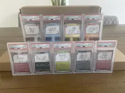 Pokemon Cards PSA 10 Yu Nagaba Eevee Promo Full SEQUENTIAL Complete Set Japanese - Image 2