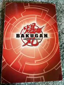 Bakugan Battle Brawlers Card Folder W/192 Mixed Cards - Image 1
