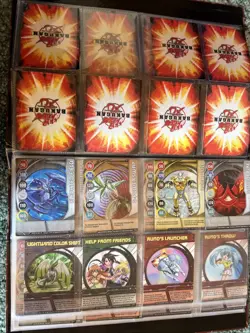 Bakugan Battle Brawlers Card Folder W/192 Mixed Cards - Image 4