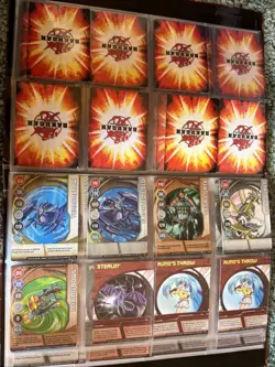 Bakugan Battle Brawlers Card Folder W/192 Mixed Cards - Image 5