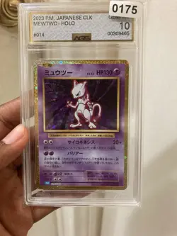 TAG 10 GEM MINT MEWTWO Classic Collection 014/032 Pokemon Card Japanese TCG - Image 1