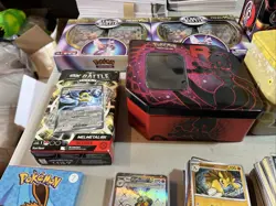 Huge Pokemon Collection With Tins, Cards, Battle Deck League Deck. - Image 5