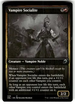 Vampire Socialite Innistrad: Midnight Hunt Regular MTG Double Feature - Image 1