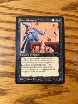 XENIC POLTERGEIST, SP CONDITION, MAGIC: THE GATHERING, MTG ANTIQUITIES - Image 1