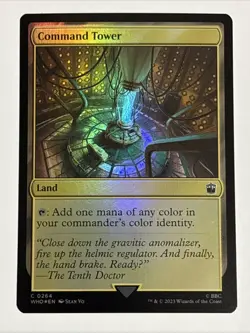 MTG Universes Beyond: Doctor Who Command Tower Foil 0264 NM - Image 1