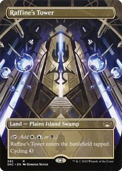 Raffine's Tower Full Art #292 | SNC Streets of New Capenna | MTG - Image 1