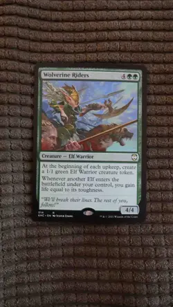 Magic: the Gathering / MtG Wolverine Riders x1 Kaldheim Commander - Image 1
