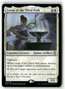 Loran of the Third Path Commander: Bloomburrow Regular - Image 1