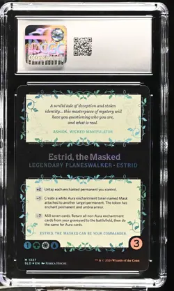 ESTRID, THE MASKED Secret Lair Foil Mythic CGC 8.5 MTG [Nostalgium] - Image 2