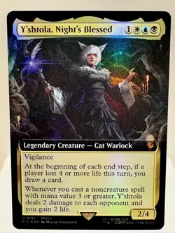 Y'shtola, Night's Blessed (Extended Art) Commander: Final Fantasy Foil Near Mint - Image 1
