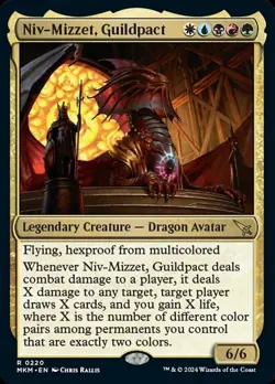 1x Niv-Mizzet, Guildpact NM-Mint, English Murders at Karlov Manor MTG Magic - Image 1
