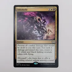 Inkshield MTG Rare Duskmourn Magic: The Gathering Commander White Black Instant - Image 1