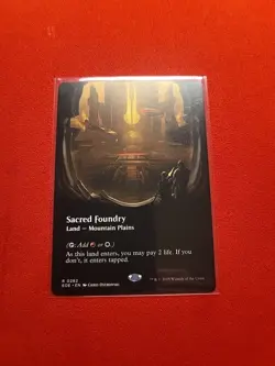 🌟 Rare 🌟 Sacred Foundry (Borderless) Edge of Eternities Regular EoE 282 - Image 1