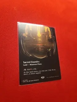 🌟 Rare 🌟 Sacred Foundry (Borderless) Edge of Eternities Regular EoE 282 - Image 2