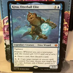 Kitsa, Otterball Elite Bloomburrow Regular (BLB) NM #0054 - Image 1