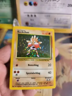 Pokemon Karte Card Nockchan Hitmonchan Base Basis Set Deutsch Holo Wotc NM- - Image 5