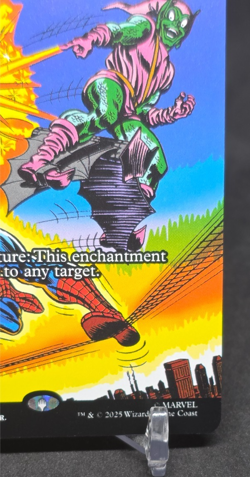 MTG Magic the Gathering Spider Man Goblin Bombardment Mythic Borderless M 0023 - Image 3