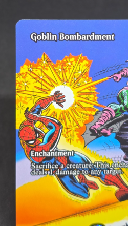 MTG Magic the Gathering Spider Man Goblin Bombardment Mythic Borderless M 0023 - Image 5