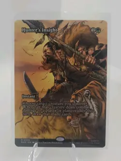 Hunter's Insight (Borderless) Marvel Eternal-Legal Regular NM MTG - Image 1