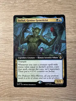 Magic - Spider Man - Jackal, Genius Geneticist - RARE - 0272 - Ext Art - Image 1