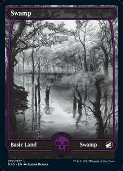 Swamp (272) Innistrad: Midnight Hunt - Near Mint Foil - Image 1