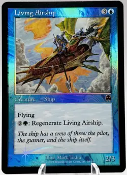 Living Airship 28/143 Foil Apocalypse MTG LP - Image 1
