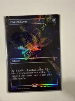 Jeweled Lotus (Borderless) Commander Masters Foil - Image 1