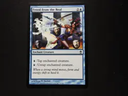 Freed from the Real LP [Saviors of Kamigawa] #1 Mtg Magic Free Tracking! - Image 1