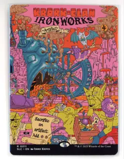 SLC Krark-Clan Ironworks #11 Borderless Encyclopedia Countdown Secret Lair - Image 1