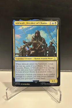 Adewalde, Breaker Of Chains - Foil - Magic: The Gathering MTG Assassin’s Creed - Image 1
