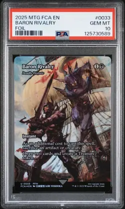 Baron Rivalry - Deadly Dispute (Showcase Foil) - #33 - Final Fantasy - PSA 10 - Image 2