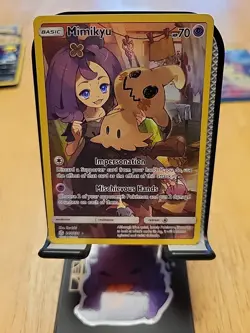 Pokemon TCG Sun & Moon Cosmic Eclipse Mimikyu Secret Rare Card #245 NM/M - Image 1