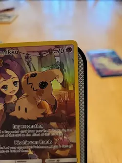 Pokemon TCG Sun & Moon Cosmic Eclipse Mimikyu Secret Rare Card #245 NM/M - Image 4