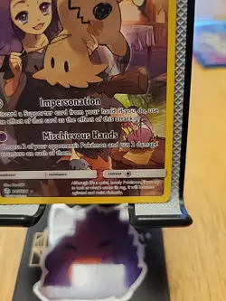 Pokemon TCG Sun & Moon Cosmic Eclipse Mimikyu Secret Rare Card #245 NM/M - Image 5