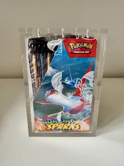 Pokemon Surging Sparks Booster Box With Acrylic Case - New & Sealed - Image 4